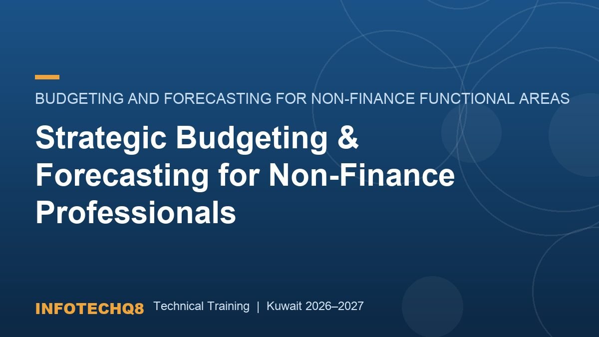 Strategic Budgeting & Forecasting for Non-Finance Professionals